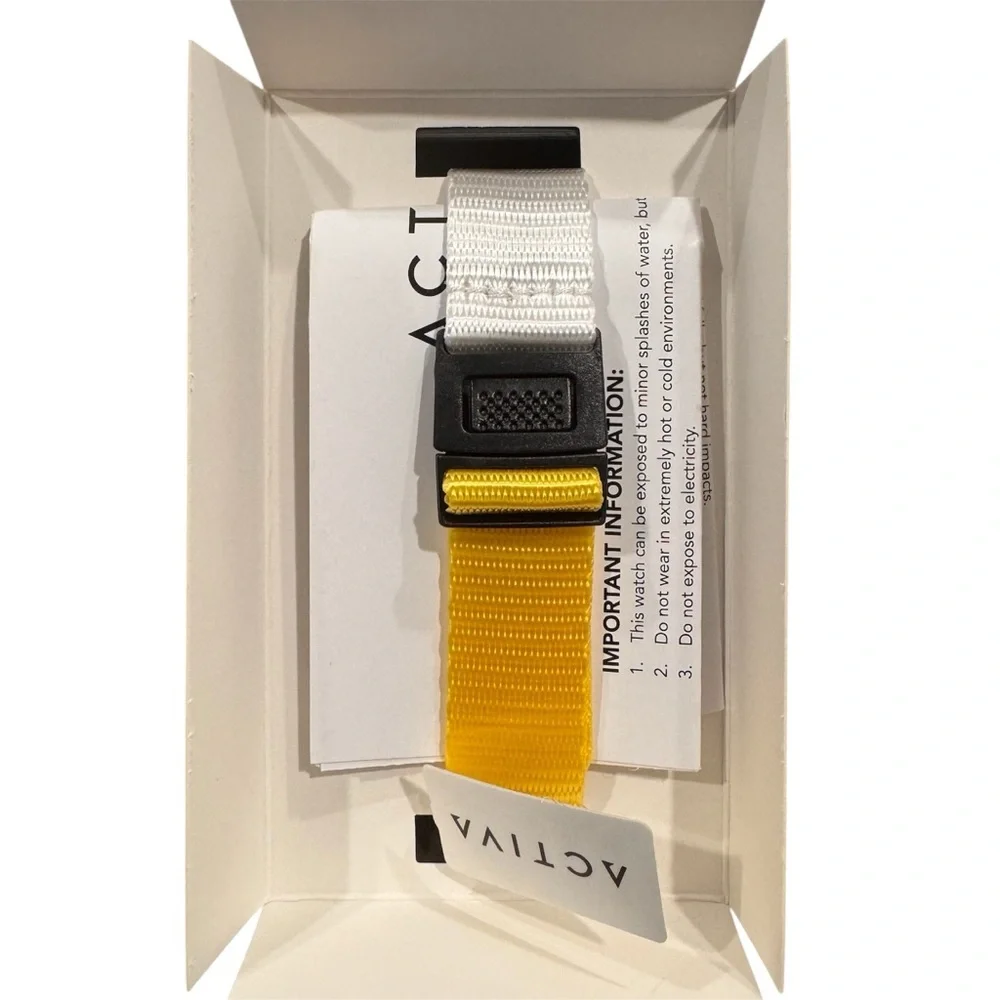 New Activa Spectra X Invicta Digital Unisex Watch 44.5mm, yellow, White